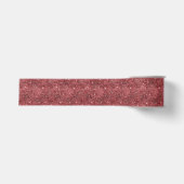 Kerstrood namaak glinsterende feestlint grosgrain lint (Voorkant)