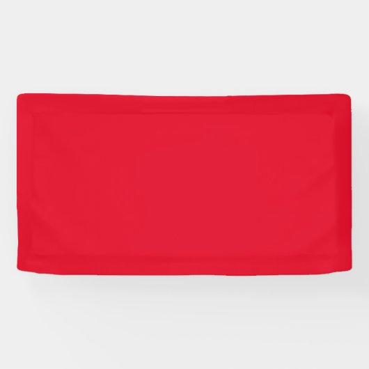 Kerstrood Spandoek (Horizontaal)