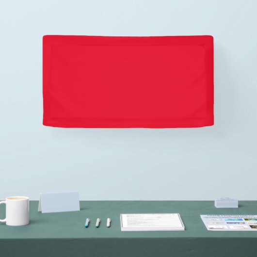 Kerstrood Spandoek (Beurs)