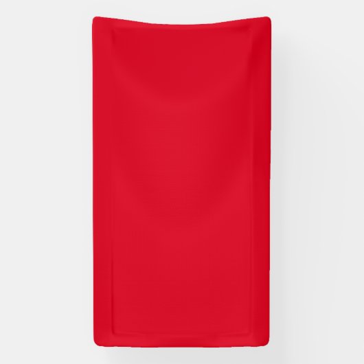 Kerstrood Spandoek (Verticaal)