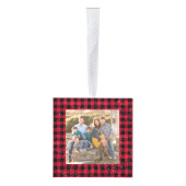  kerstrood vrachtwagen Aangepaste foto Decoratie (Rechts)