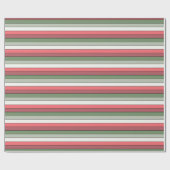 Kerstrood Wit Groen Kleur op Getextureerd Papier (Vlak)