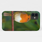 Kerstroodborstje Case-Mate iPhone Case (Achterkant (horizontaal))