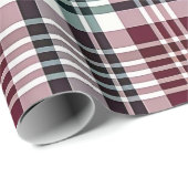 Kerstroodbruin Cadeaupapier (Rol Hoek)