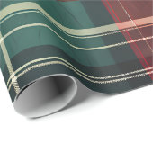 Kerstroodbruin Cadeaupapier (Rol Hoek)