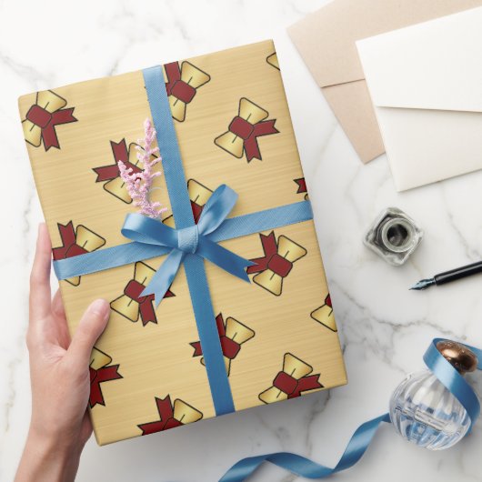 Kerstroodbruin Cadeaupapier (Geschenken)