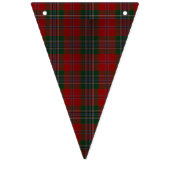 Kerstroodbruin Vlaggetjes (Derde vlag)