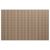 Kerstroodbruine gouden Chevron Stof (Yard (91,4 cm))