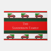 Kerstroodkots Chef Green Buffalo Play Deurmat (Voorkant)