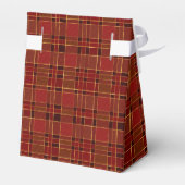 Kerstroodstang voor de deur bedankdoosjes (Achterkant)