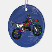 Kerstroodvuil Bike Ornament (Links)