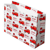 Kerstroodvuurtruck Groot Cadeauzakje
