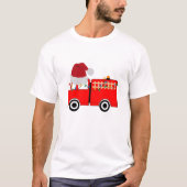 Kerstroodvuurtruck T-shirt (Voorkant)
