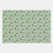 Kerstroofvogel inpakpapier vel (Voorkant 2)