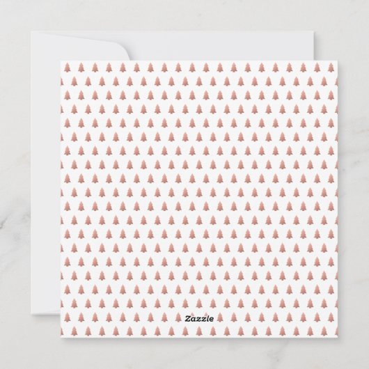 Kerstroos Gouden Krans Geel Witte Foto Feestdagenkaart (Achterkant)