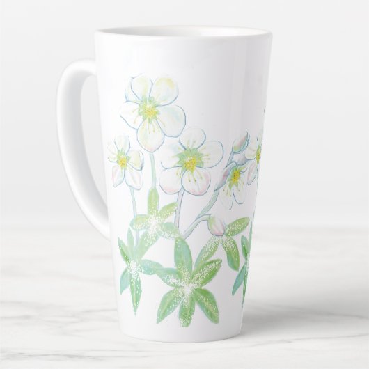 Kerstroos, Helleborus niger Latte Mok (Linkerhoek)