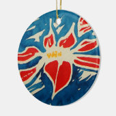 kerstRoos Keramisch Ornament (Links)