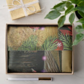 kerstrooster Hen Barn Coop Boerderij Tissuepapier (Geschenk)