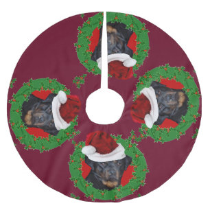 Kerstrottweiler Kerstboom Rok