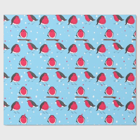 Kerstrover Cadeaupapier (Vlak)