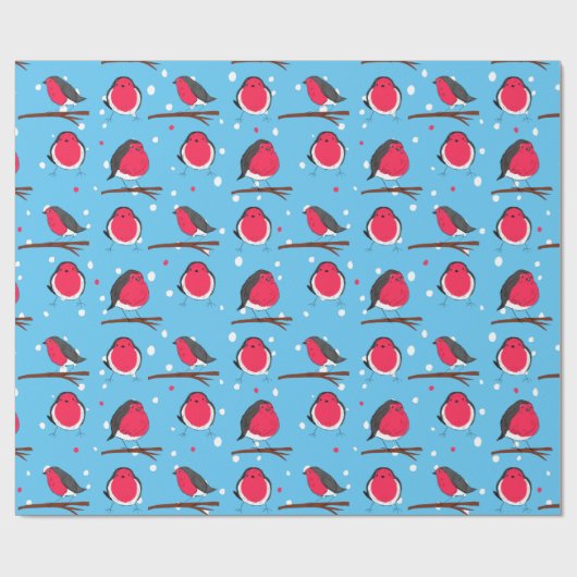 Kerstrover Cadeaupapier (Vlak)