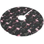 Kerstroze flamingo kerstboom rok (Gekanteld)
