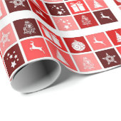 Kerstroze kerstkerstkerstkerstkerstkerstkerstkerst cadeaupapier (Rol Hoek)