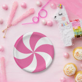 KERSTROZE SNOEP PAPIEREN BORDJE (Feest)