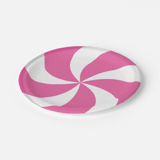 KERSTROZE SNOEP PAPIEREN BORDJE (Gekanteld)