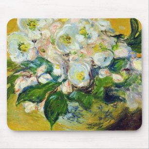 Kerstrozen (door Claude Monet) Muismat