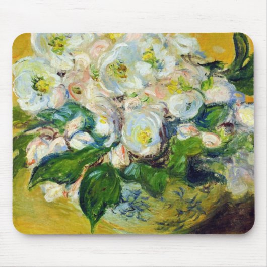 Kerstrozen (door Claude Monet) Muismat (Voorkant)