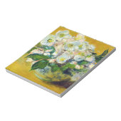 Kerstrozen (door Claude Monet) Notitieblok (Linkerzijde)