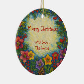 Kerstrozen Familie Ornament (Rechts)