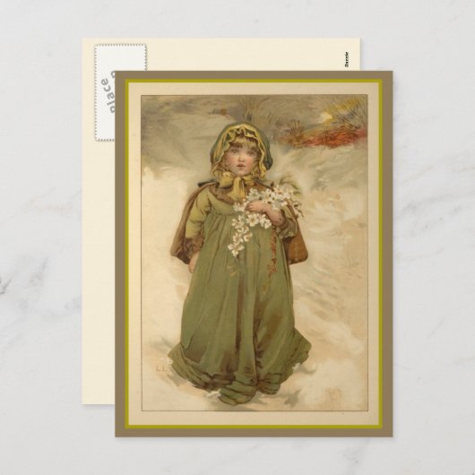 kerstRozen Feestdagenkaart (Voorkant / Achterkant)