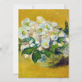 Kerstrozen (van Claude Monet) Kaart