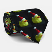 kerstRubber Duck Stropdas (Opgerold)