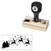 Kerstrubberstempel voor kerstmis rubberstempel (Gestempeld)