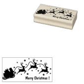 Kerstrubberstempel voor kerstmis rubberstempel (Gestempeld)