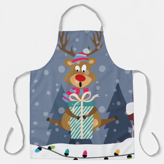 KerstRudolph Schort (Voorkant)