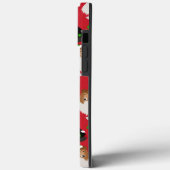 Kerstruw collie Case-Mate iPhone case (Achterkant / Links)