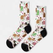 Kerstruw collie Socks Sokken (Links)