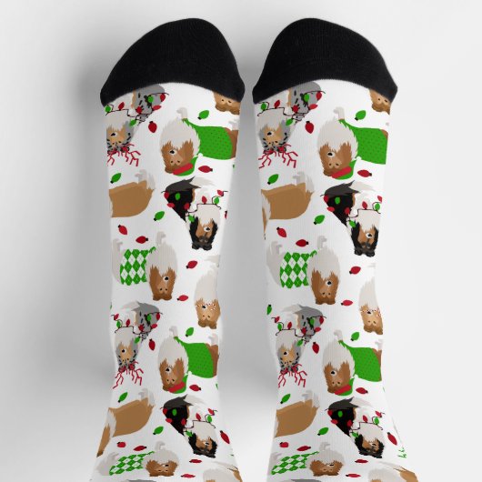 Kerstruw collie Socks Sokken (Top)