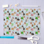 Kerstruw Collie Tissue Paper Tissuepapier (Craft)