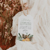 Kersts simmerende potpourri cadeaubijslage cadeaulabel