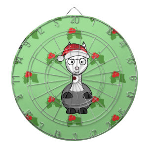 kerstsanta Alpaca Dartbord