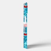 kerstsanta flamingo Case-Mate iPhone case (Achterkant / Rechts)