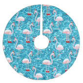 kerstsanta flamingo kerstboom rok (Voorkant)