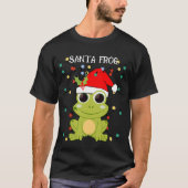 kerstSANTA FROG Unisex T-shirt (Voorkant)