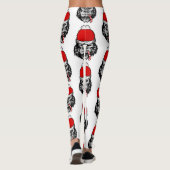 kerstsanta gorilla leggings (Achterkant)