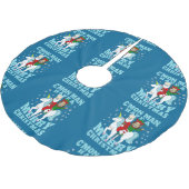 kerstsanta joe biden kamala harris unicorn kerstboom rok (Gekanteld)